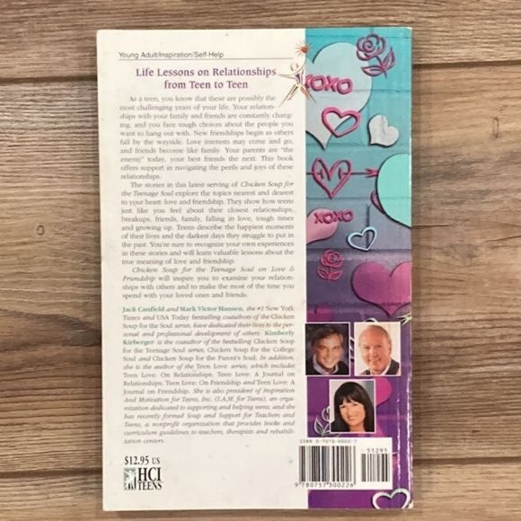 Chicken Soup for the Teenage Soul on Love & Friendship (Preowned Paperback) - Picture 2 of 9